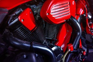 Honda VTX 1800 RR silnik i filtr powietrza